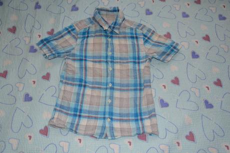 122 lněná letní košile krátký rukáv, marks & spencer,122