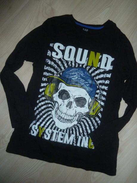 Triko s lebkou, dlouhý rukáv, f&f,146