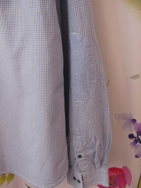 Pánská společenská sv.modrá bavlněná košile, xl