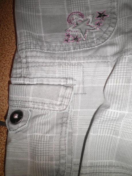 Plátěné, pevné kalhoty, dopodopo,98