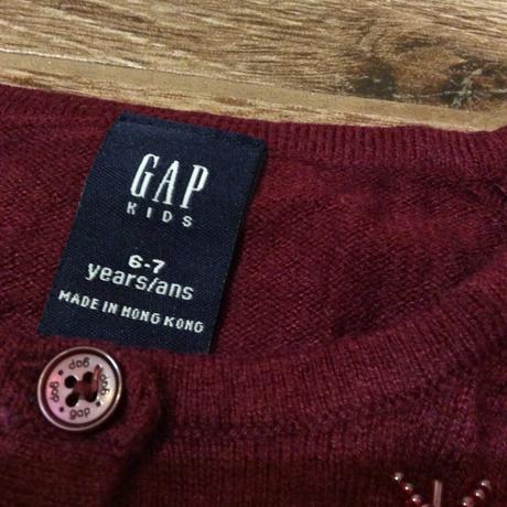 Propínací svetřík zdobený korálky gap, gap,122