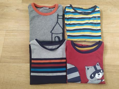 Trička s dlouhým rukávem, 98