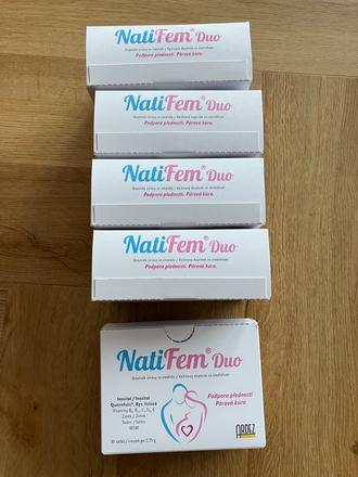Natifem duo 30 sáčků 5 balení, 