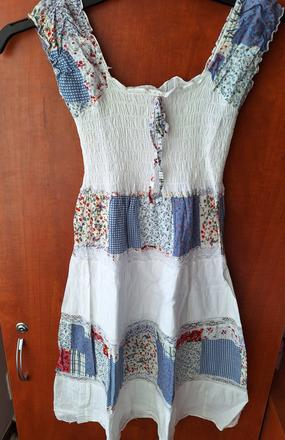 Letní dívčí šaty vel. 146 / 152, 146