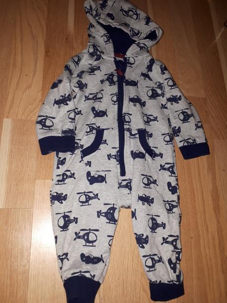 Teplakový overal s dinosaury vel. 74, george,74