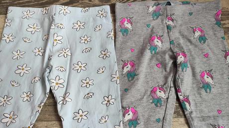 Legíny dívčí 2x v.110 a 116, primark,110