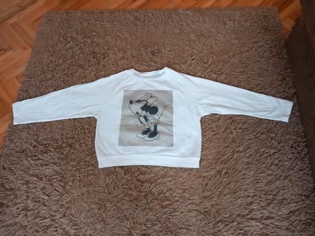 Tričko s dlouhým rukávem, zara,134