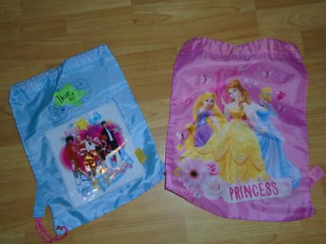 Batoh pytlík na cvičky 2ks disney, 