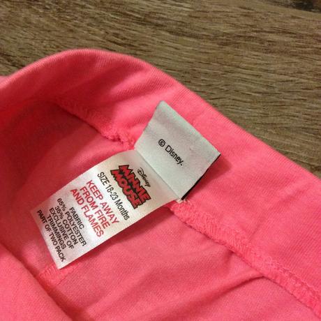 Neon kraťasy s myškou minnie, disney,92