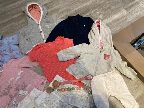 Mix oblečení holcicka 62, 50–62