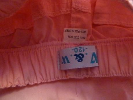 3/4 plátěné kalhoty, 116