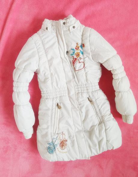 Dívčí luxusní zimní bunda/ kabát pampolina, pampolina,116