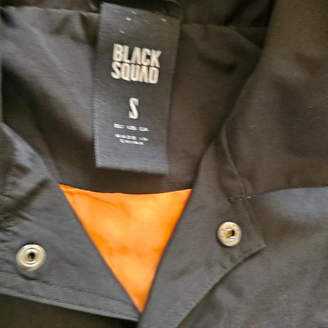 Pánská přechodová bunda black squad vel. s, s