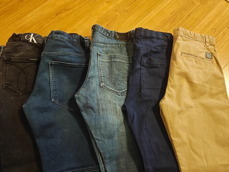 Džíny chlapecké vel. 158-164 (12-13 let), tommy hilfiger,164