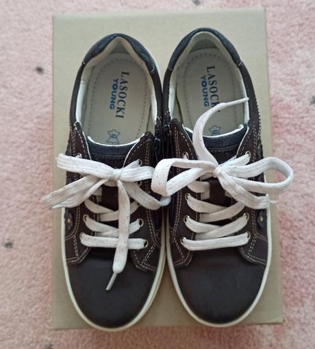 Nové kožené tenisky lasocki vel. 33, lasocki,33