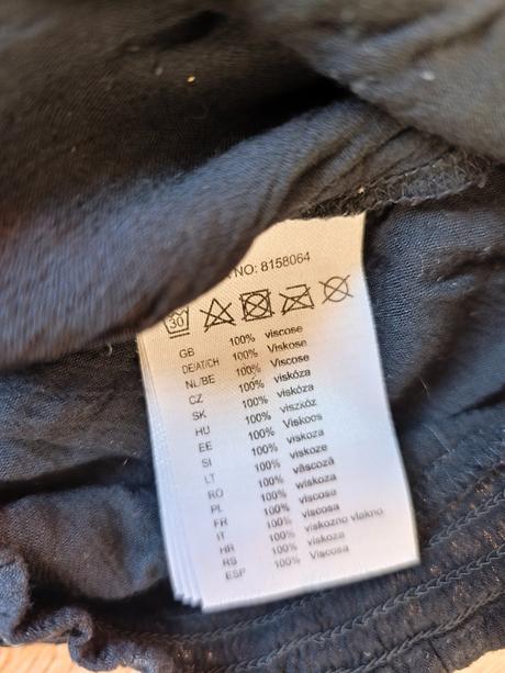 Viskózová halenka s holými rameny 158/164, xs/s, takko,164