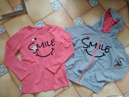 Bunda + triko smile, 140–152