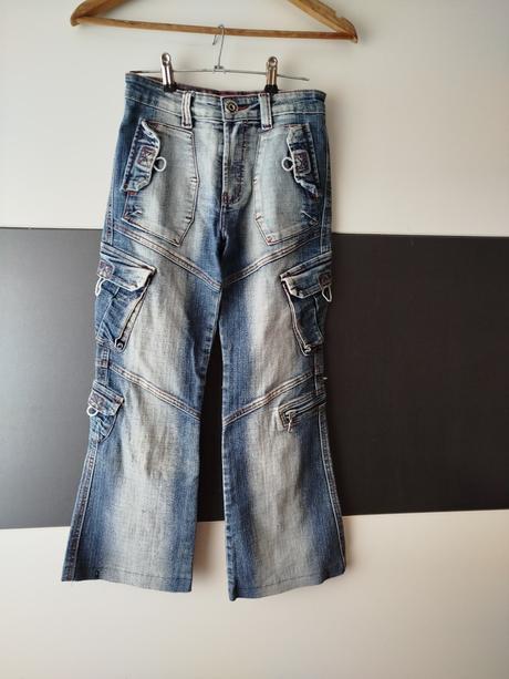Džíny zn. mk jeans vel.140, 140