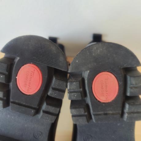 Dámské kožené černé boty polokozačky tamaris v 40, tamaris,40