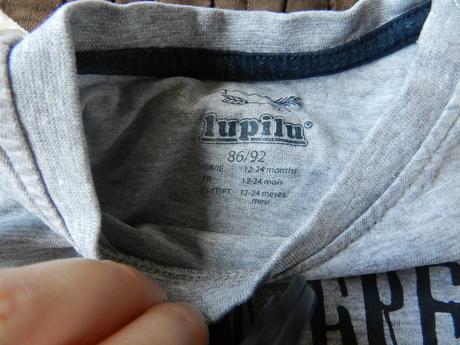 Triko dlouhý rukáv vlk, lupilu,92