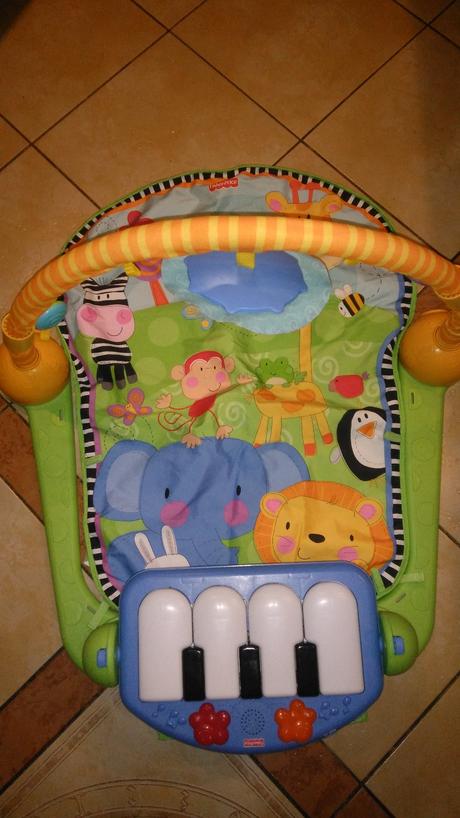 Fisher price kick gym hrací dečka s pianem,