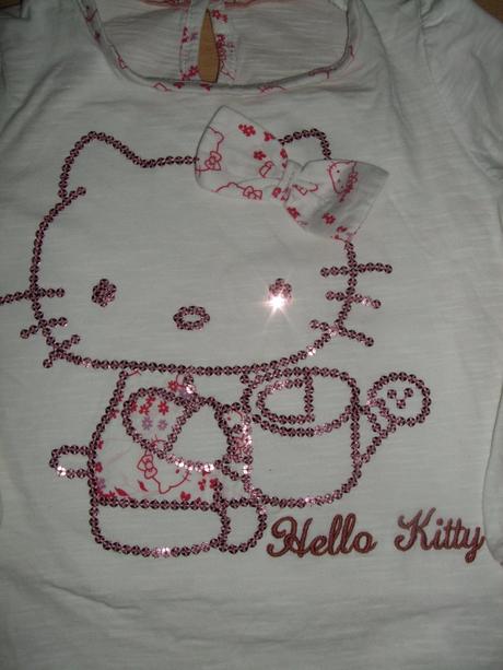 Tričko hello kitty zn. m&s/sanrio, marks & spencer,104