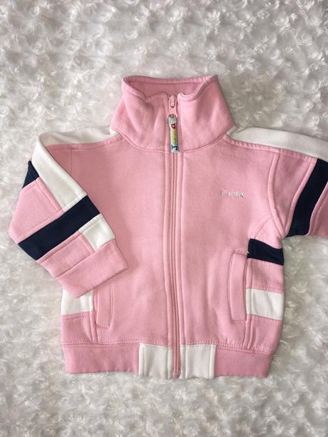 Růžová tepláková mikina joma, 74