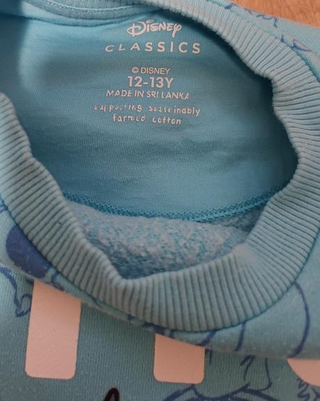 Mikina stitch vel. 12-13y, disney,158
