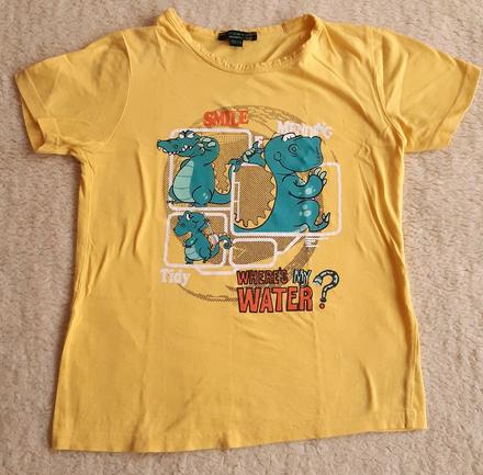 Žluté tričko 128-134, 134