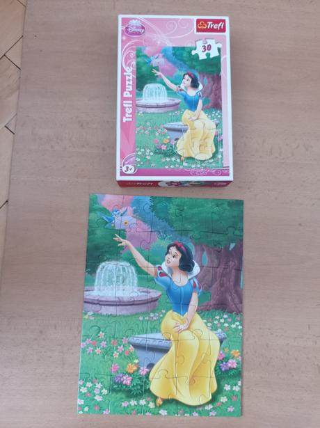 Puzzle sněhurka a sedm trpaslíků, 