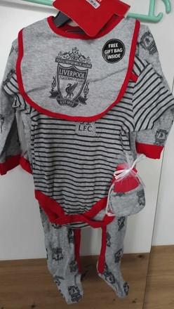 Komplet pro miminko chlapec 3-6m/62-68 liverpool, 62