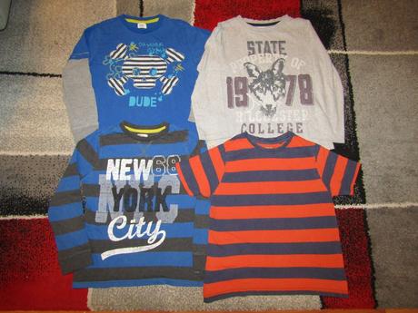 Set triček pro kluka - 3xzn.f& f,1xpepers -vel.122, f&f,122