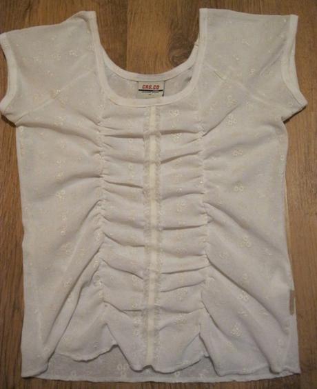 Halenka se spadlým rukávkem, xs