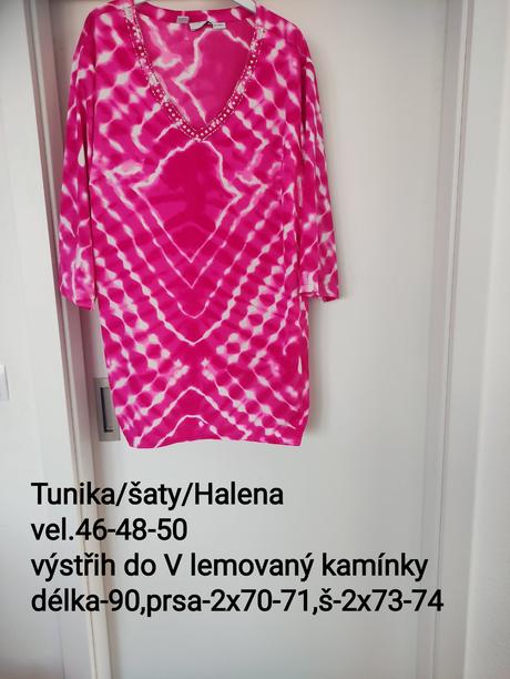 Šaty -tunika-vel 46-48, 46