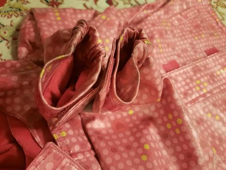 Puntíkatá nepromokavá bunda, tcm,86