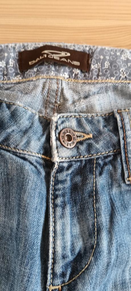 Dámské světlé rifle, denim,m