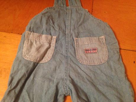 Riflový letní overal medvídek vel. 68 - 74, 68