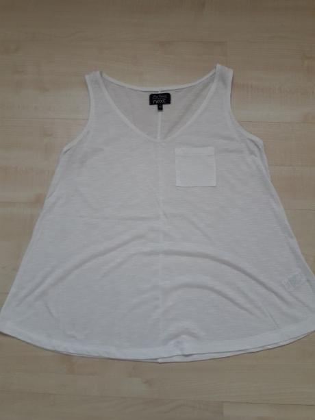 Bílé tílko s kapsičkou next vel.38 uk10, next,38
