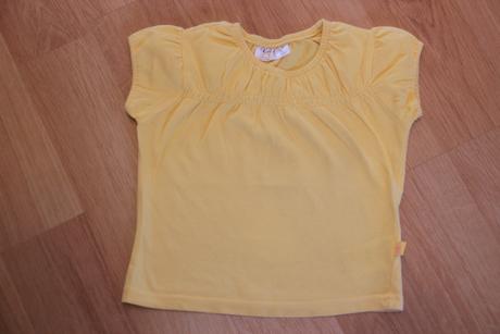 Tričko, triko okay nabírané - žluté vel. 80, okay,80