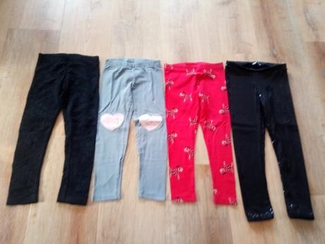 2 x legíny, lindex, palomino, vel 116, lindex,116