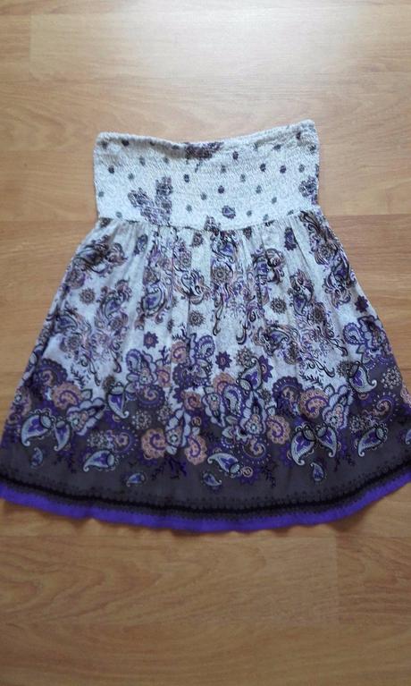 Ľahká letná vzorovaná sukňa zn. misterlady, xs