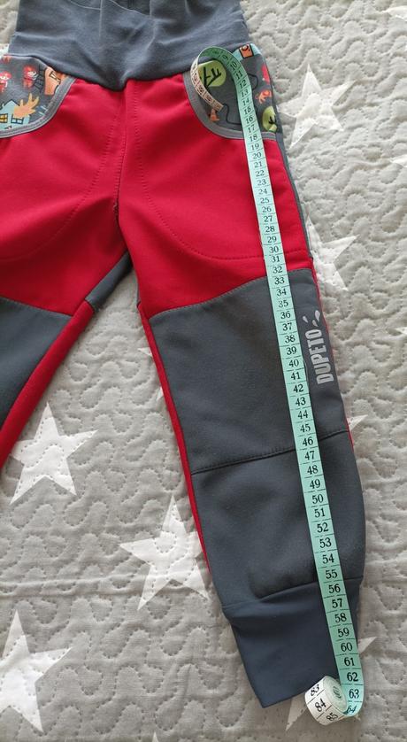 Zimní softshellové kalhoty, 98