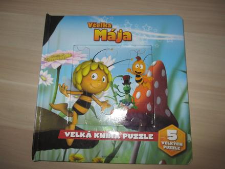 Knížka velka mája s puzzlema, 