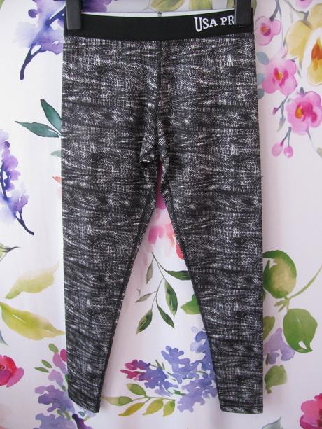 Sportovní elastické 7/8 legíny usa pro, usa pro,158