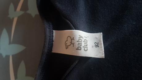 Dětské body 3 ks, značky baby club, vel. 92, baby club,92