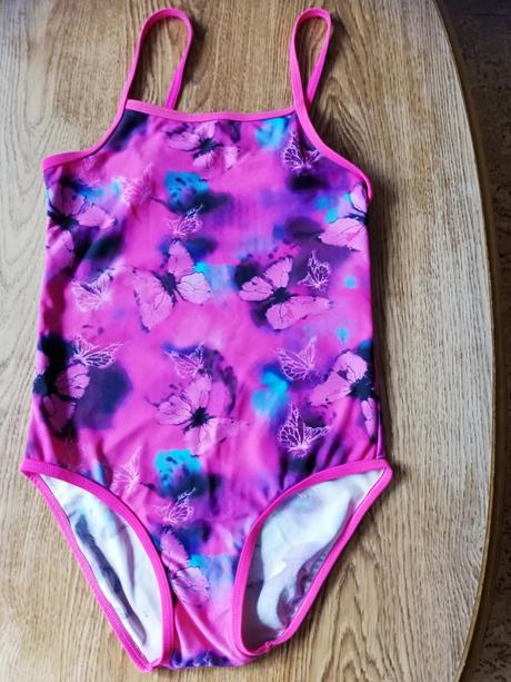 Plavky dívčí s motýlky bonprix, vel. 140/146., bonprix,140