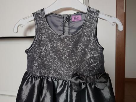 Luxusní dětské sváteční šaty s flitry f&f 2-3,5rok, f&f,92