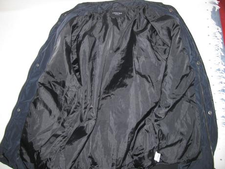 Dámská tmavě modrá přechodová bunda, s