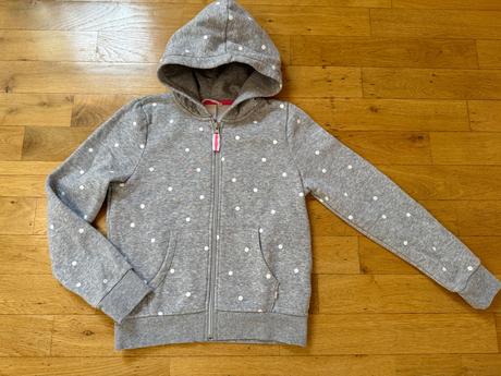 Mikina s puntíky h&m, h&m,134