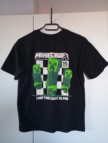 Minecraft triko dvojitý potisk, sinsay,146